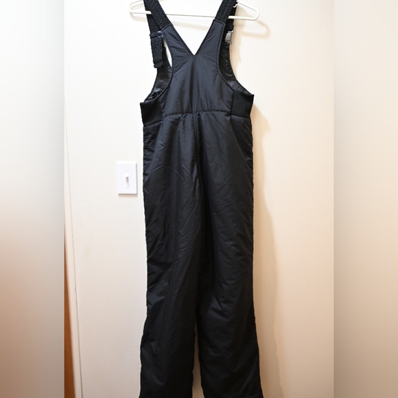 Helly Hansen Europa Black Vintage Snow Bib Overalls Jumpsuit Jumper Size 18 Ski - Picture 2 of 10